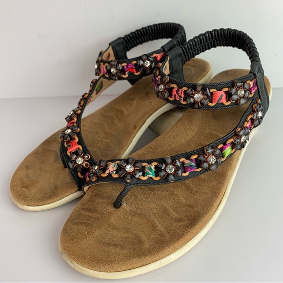 Patrizia Pepe Shoes Patrizia Beaded Ankle Strap Sandals Poshmark